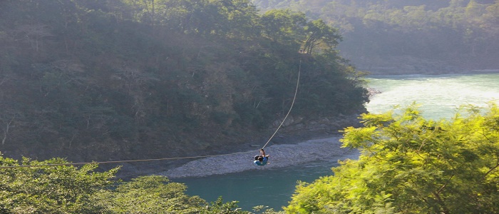 Zipline or Zip Line Adventure sports in Rishikesh Uttarakhand  Price